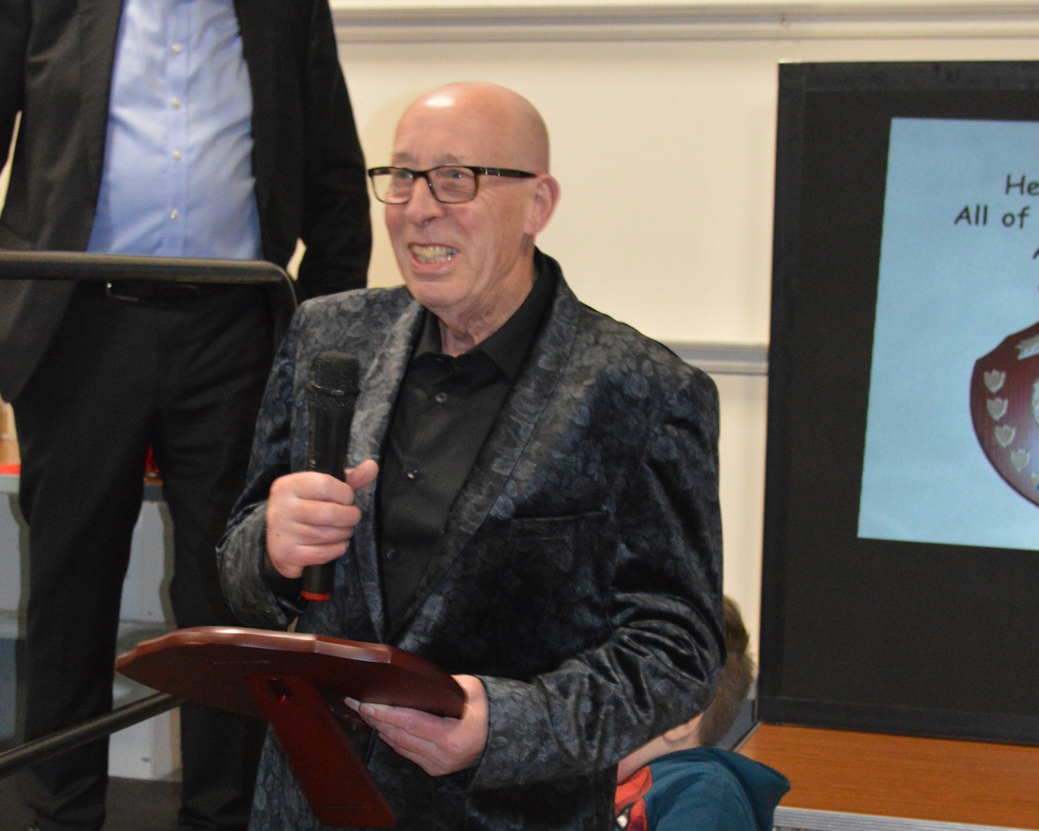 2022 Christmas Party - Ray Cutting Ray Cutting - 2022 All of One Heart award winner